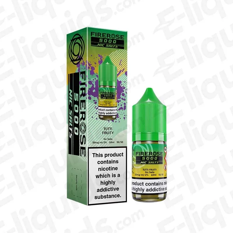 Elux Firerose 5000 Tutti Fruity Nic Salt