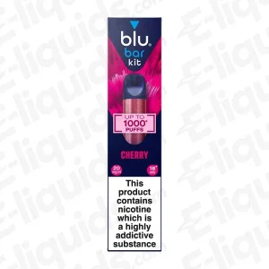 Blu Bar Blu Box Cherry Prefilled Pod