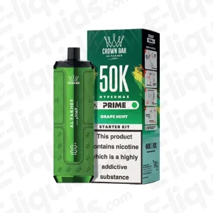 Al Fakher Hyper Max Prime 50K Grape Mint Prefilled Pod Kit