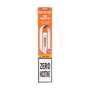 Sour Pineapple Ice Crystal Bar 600 Zero Nicotine Prefilled Pods by SKE