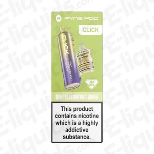 Pyne Pod Click 50K Kiwi Passionfruit Guava Prefilled Pods