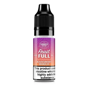 Dinner Lady FruitFull - Blackcurrant Orange Ice Bar Salt E-Liquid