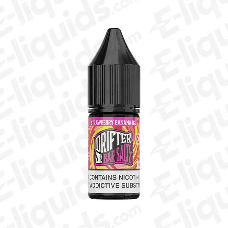 Drifter Bar Salts Strawberry Banana Ice Nic Salt