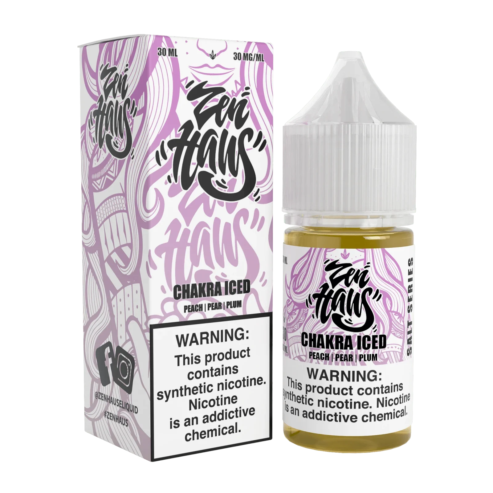 Chakra ICED SALT - Zen Haus - 30mL