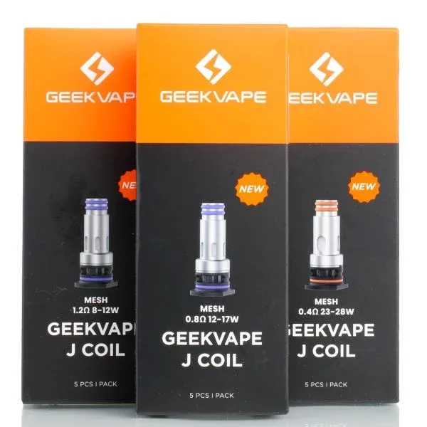 GeekVape J Series Mesh Replacement Coils 5-Pack