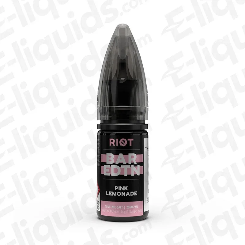 Riot Squad Bar Edition Pink Lemonade Nic Salt