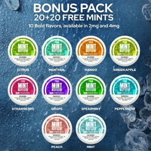 MintMates Nicotine Mints (5-Pack)