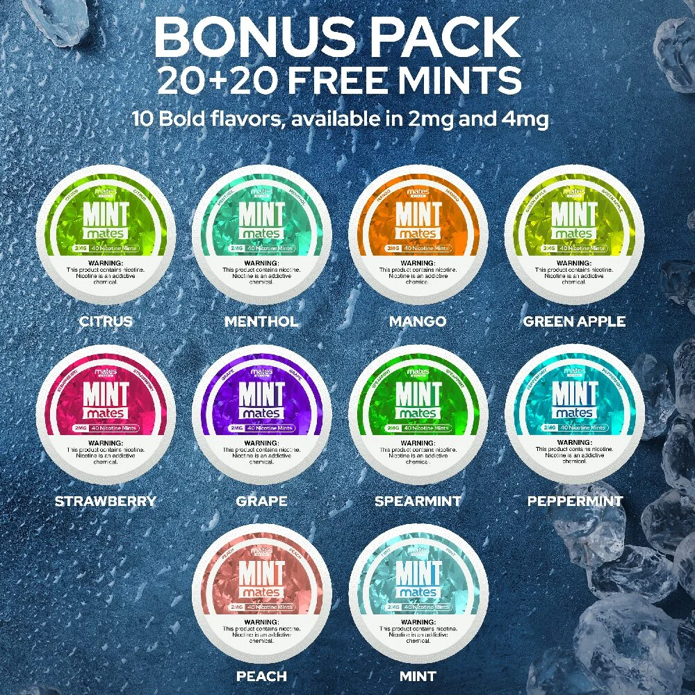 MintMates Nicotine Mints (5-Pack)