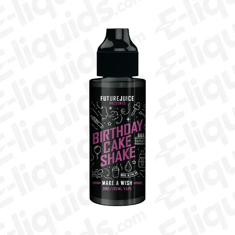 Future Juice Birthday Cake Shake 100ml Shortfill Vape Juice