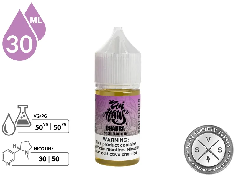 Chakra Zen Haus Salt 30ml | Nicotine Salt - Image 2