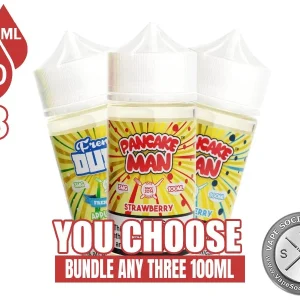 Pancake Man French Dude Bundle 3x100ml (300ml)