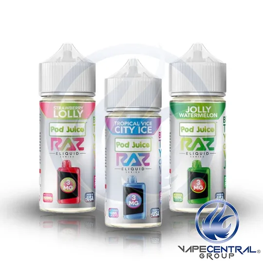 Pod Juice x RAZ 100ml E-liquid