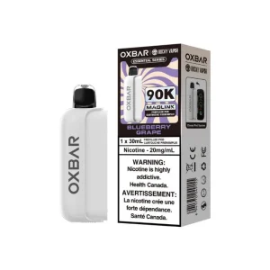 Oxbar Maglink 90K Pre-Filled Pod - Blueberry Grape (Essential Series)