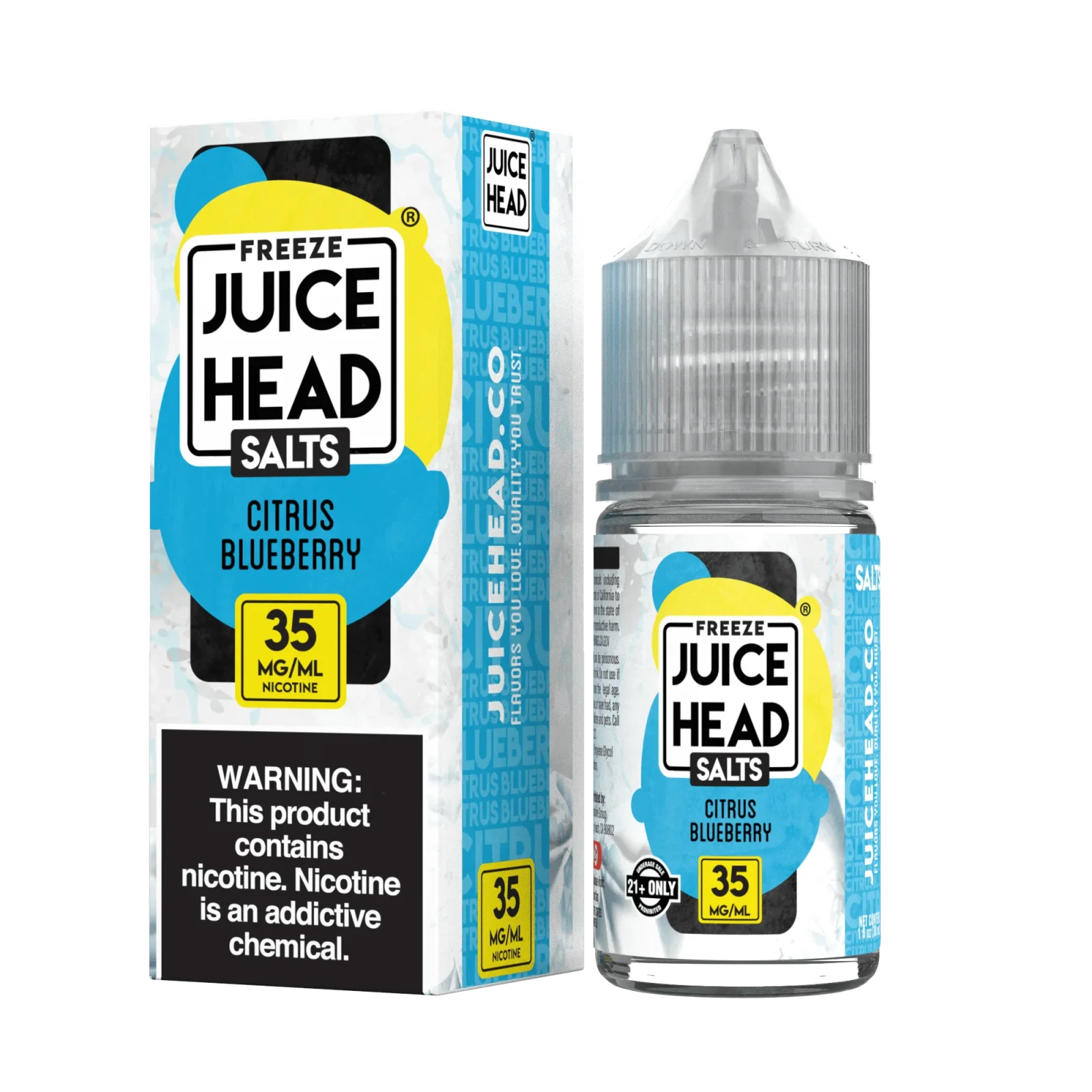 Citrus Blueberry FREEZE SALT - Juice Head - 30mL