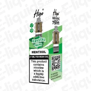 Higo Krystal Max Menthol Prefilled Pods