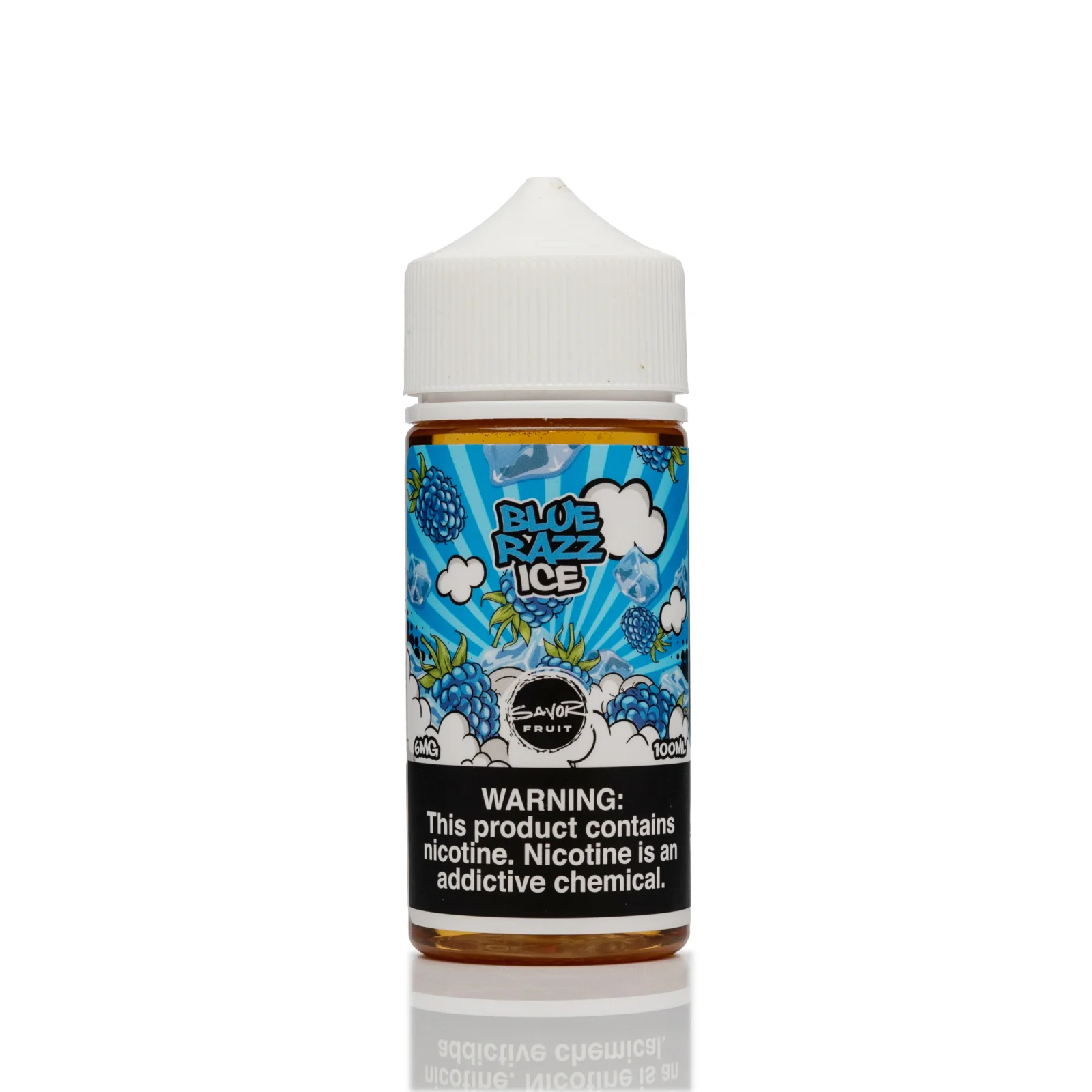 Savor E-Liquid Blue Razz Ice - 100ml