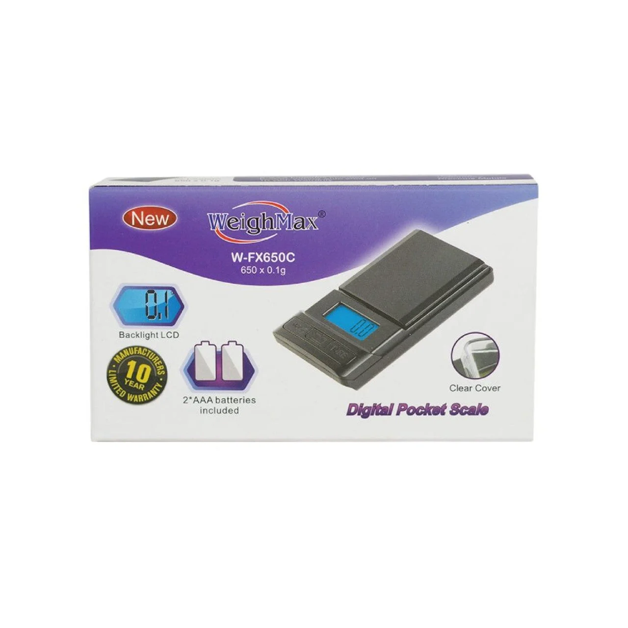WeighMax (Scale) Digital Pocket Scale W-FX650C