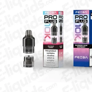 Feoba Pro Plus Blue Razz Gummy Prefilled Pod
