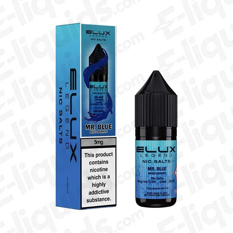Elux Legend Mr Blue Nic Salt