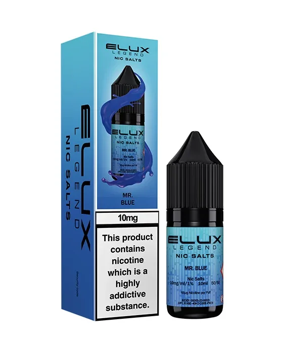 Mr Blue Nic Salt E-Liquid - Elux Legend - Image 2
