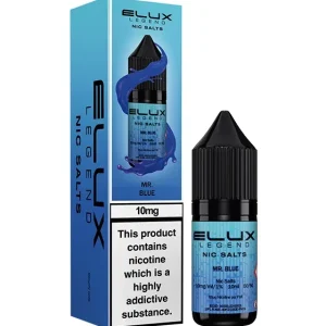 Mr Blue Nic Salt E-Liquid - Elux Legend