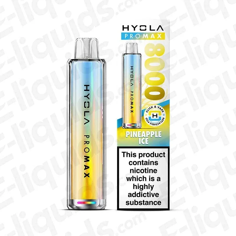 Hyola Pro Max 8000 Pineapple Ice Prefilled Pod Kit