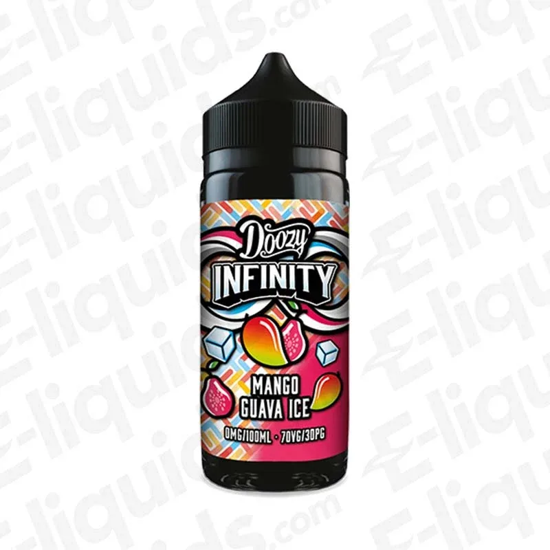 Doozy Infinity Mango Guava Ice 70/30 100ml Shortfill
