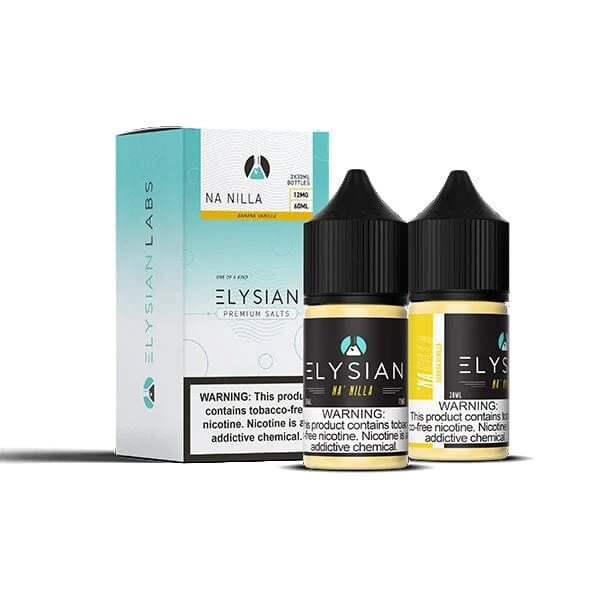 Na'Nilla by Elysian Salt Series E-Liquid 60mL (Salt Nic) | 30mL 2-Pack