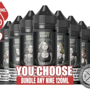 Suicide Bunny Bundle 9x120ml (1080ml)