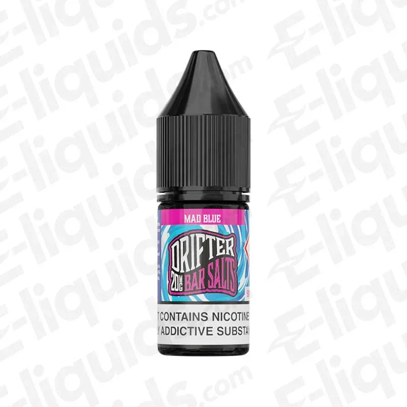Drifter Bar Salts Mad Blue Nic Salt