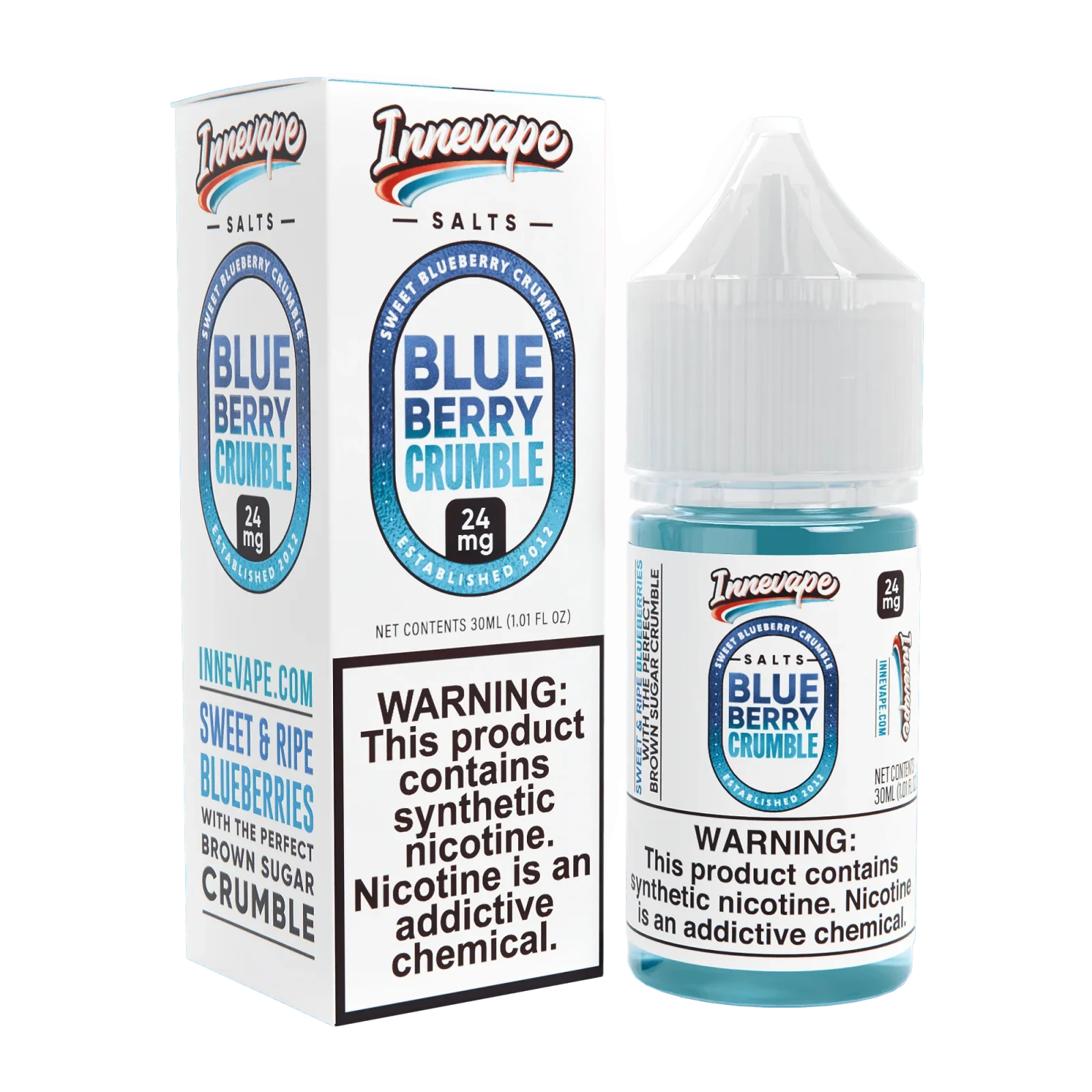 Blueberry Crumble SALT - Innevape E-Liquids - 30mL