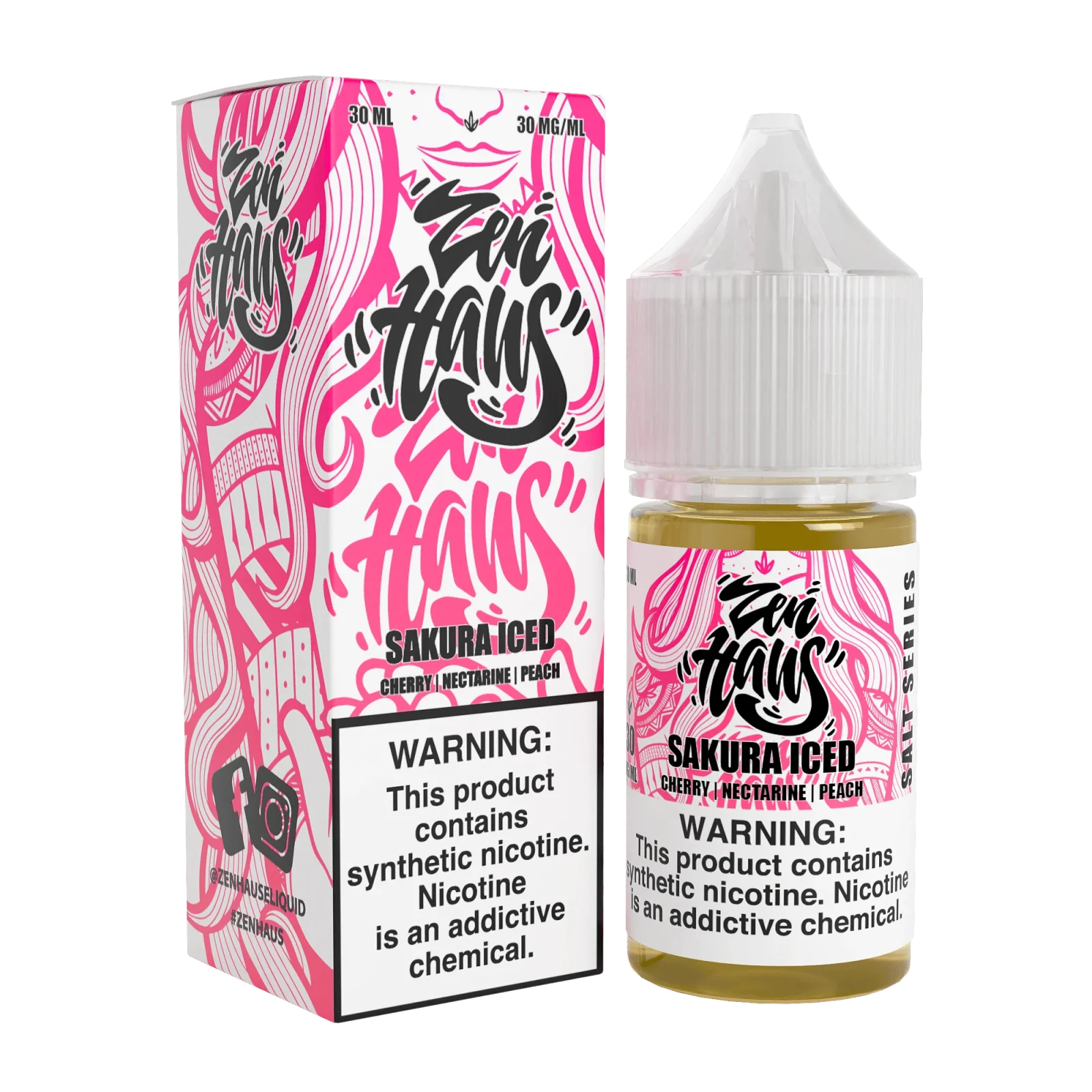 Sakura ICED SALT - Zen Haus - 30mL