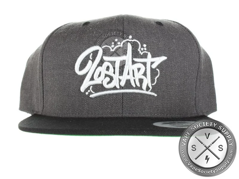 Lost Art Orange Logo Snapback Hat - Image 2