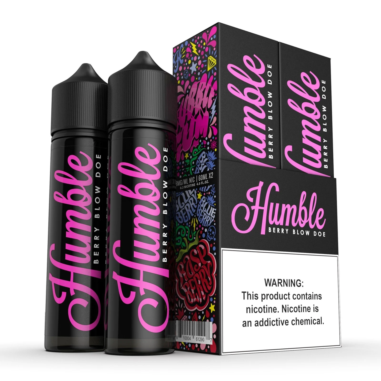 HUMBLE | Berry Blow Doe 2X60ML eLiquid