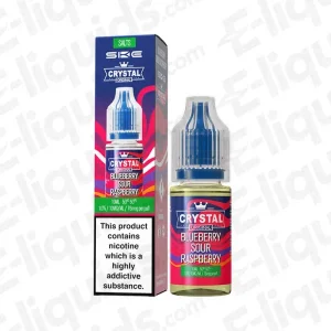 SKE Crystal Blueberry Sour Raspberry Nic Salt