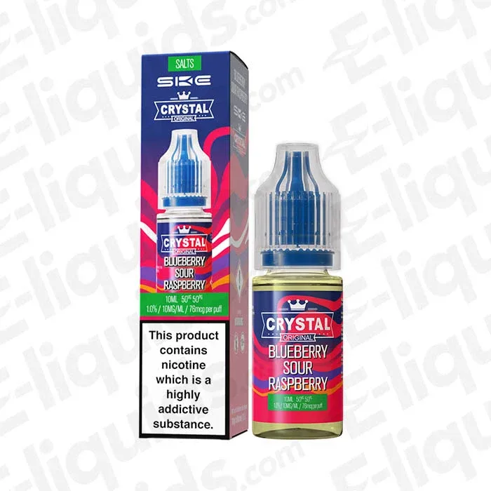 SKE Crystal Blueberry Sour Raspberry Nic Salt