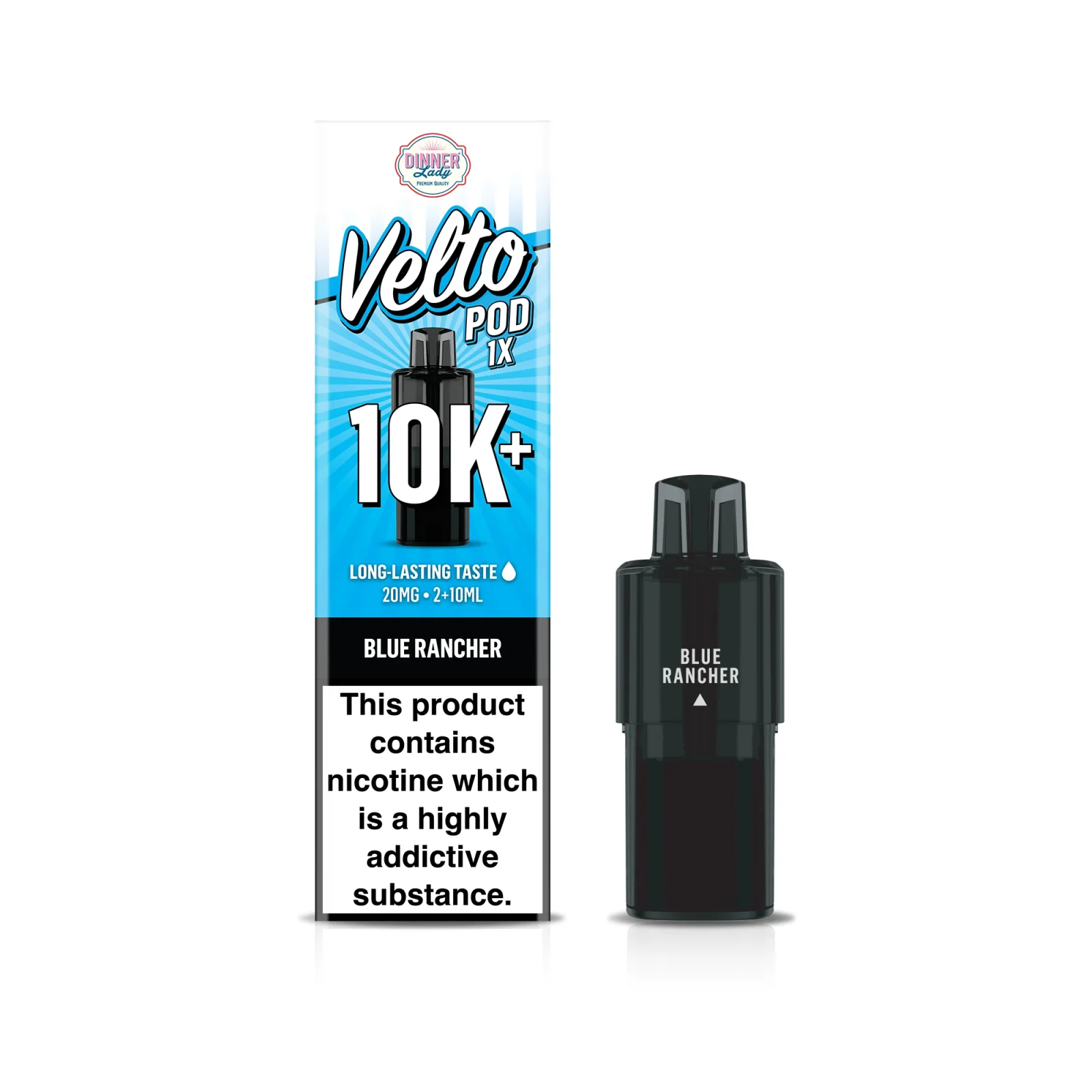 Velto Blue Rancher 10k Replacement Pod
