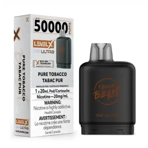 Level X Flavour Beast G2 Ultra Pure Tobacco (6/box)