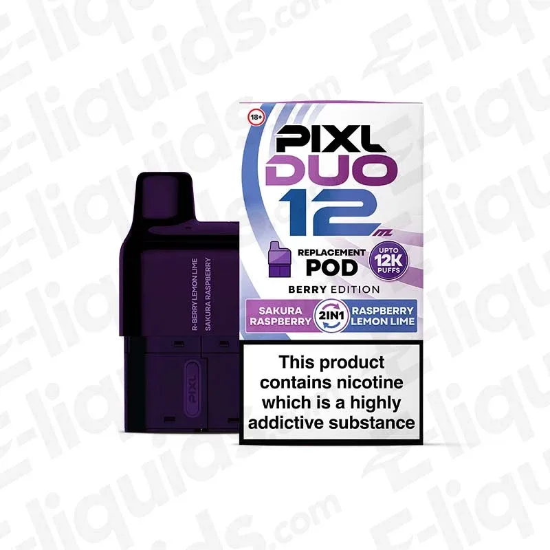 PIXL Duo 12 Berry Edition Prefilled Pod