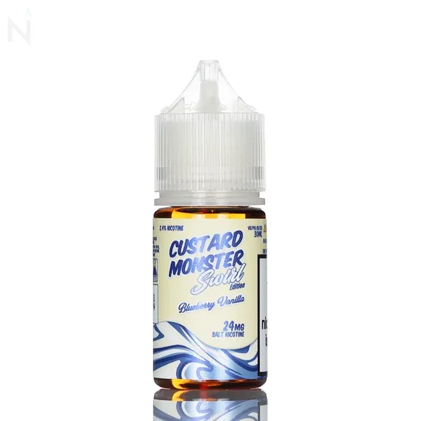 Custard Monster Salt - Blueberry Vanilla Swirl
