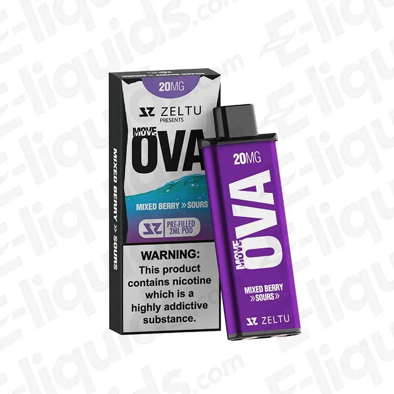 Zeltu X3 OVA Mixed Berry Sours Prefilled Pod - Image 2