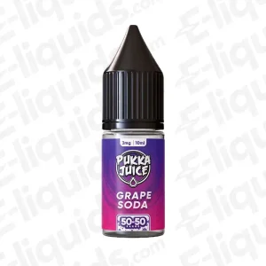 Pukka Juice Grape Soda 50/50 Vape Juice