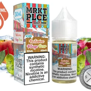 Iced Nectarine Pitaya Pear MRKT PLCE SALT 30ml