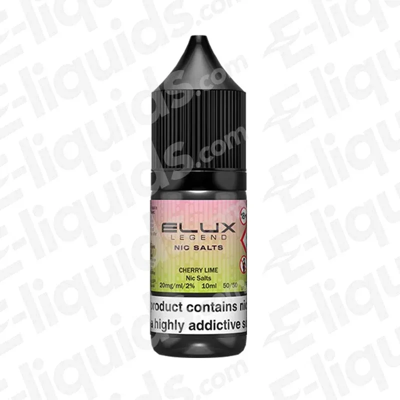 Elux Legend Cherry Lime Nic Salt