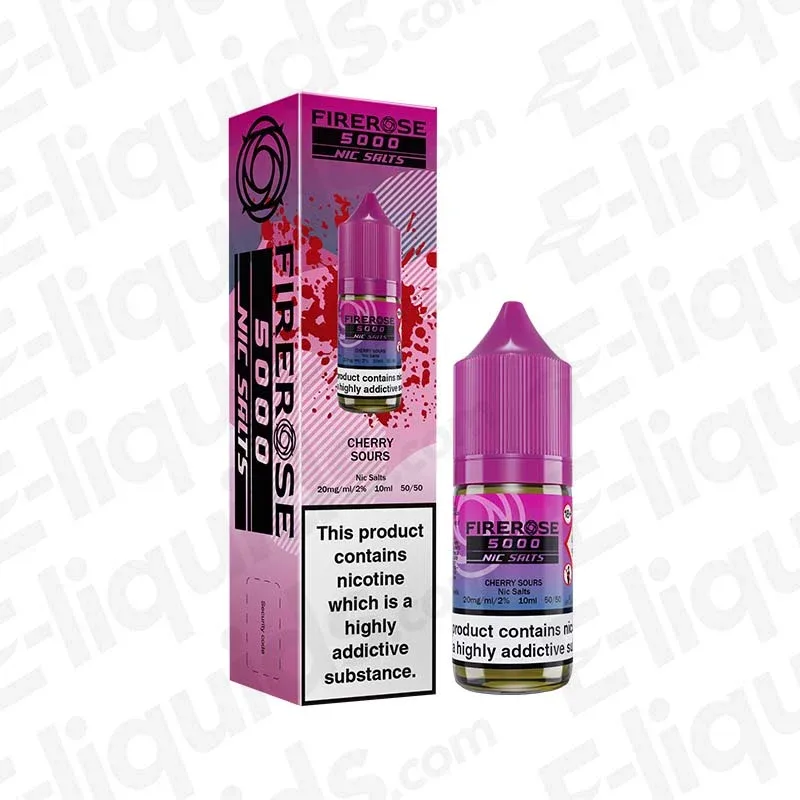 Elux Firerose 5000 Cherry Sour Nic Salt - Image 2