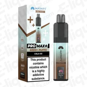 Hayati Pro Max+ 6K Cola Ice Prefilled Pod Kit