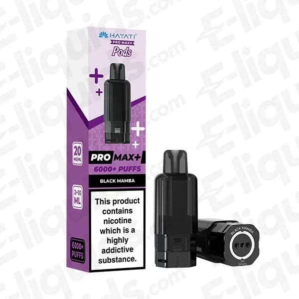 Hayati Pro Max 6K Blackcurrant Juice Prefilled Pod