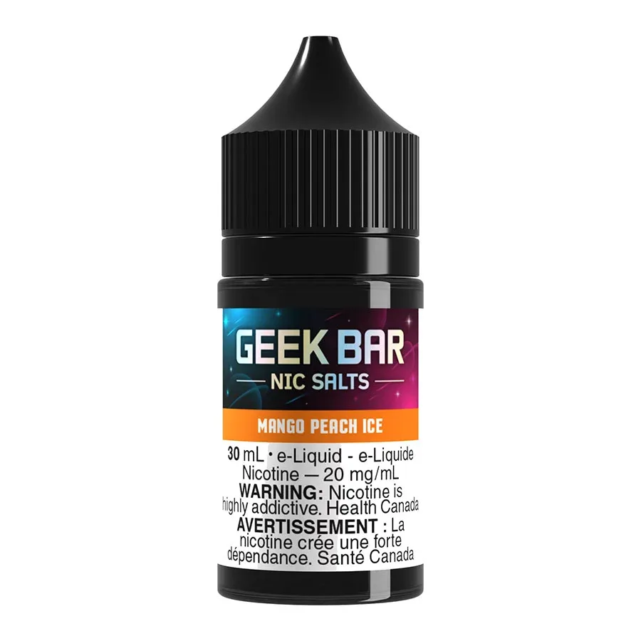 Geek Bar Salt Nic E-Liquid - Juicy Peach Ice 30ml