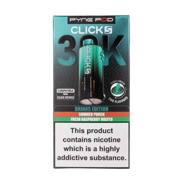 Drink Edition Click S 30K Prefilled Pods by Pyne Pod