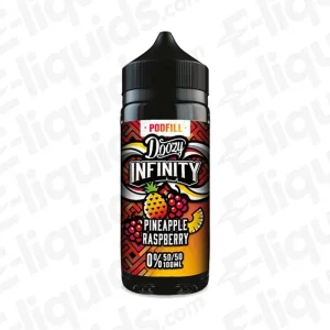 Doozy Infinity Pineapple Raspberry 50/50 100ml Shortfill